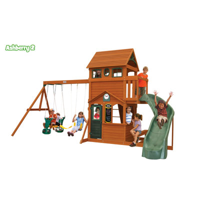 Big Backyard Ashberry II Wooden Play Set F23073