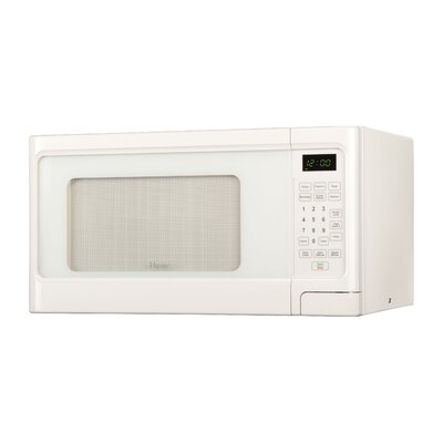 1.1 Cu. Ft. 1000W Countertop Microwave Color: White image