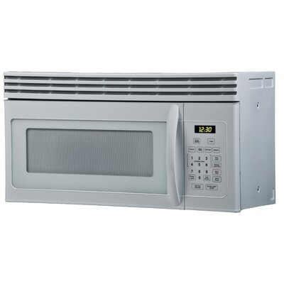 1.6 Cu. Ft. 1000W Over-The-Range Microwave Color: White image