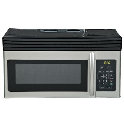 1.6 Cu. Ft. 1000W Over-The-Range Microwave Color: Stainless image