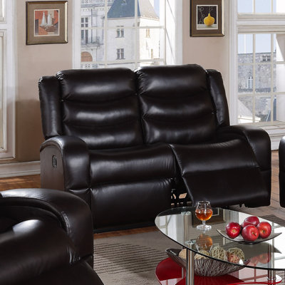 2156M-CML CST16458 Wildon Home Eden Reclining Loveseat Upholstery