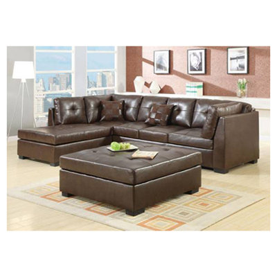 Brayden Studio BRSD3614 26119521 Meyers New Hope Left Hand Facing Sectional