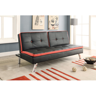 611877 CST16972 Wildon Home Tufted Convertible Sofa