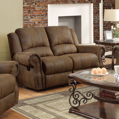 761263 CST16842 Wildon Home Motion Reclining Loveseat