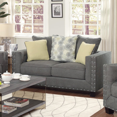 612533 CST17291 Wildon Home Shayla Tufted Loveseat