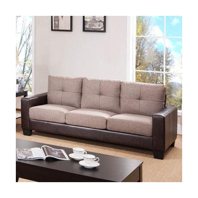 2074-SF-LBR CST27072 Wildon Home Manilla Sofa