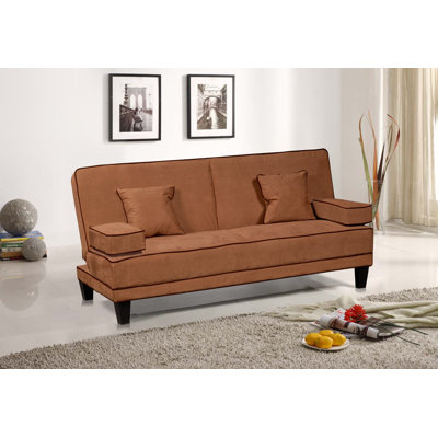 CST35660 26761709 CST35660 Wildon Home Microfiber Two Tone Piping Convertible Sofa