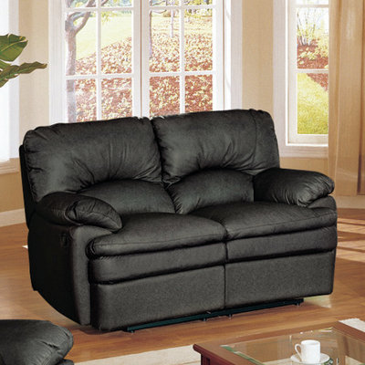 CST39149 28021518 CST39149 Wildon Home Haines Top Grain Leather Reclining Loveseat