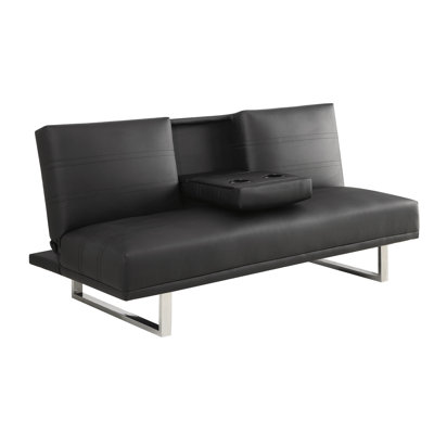 CST39784 28185330 CST39784 Wildon Home Sleeper Leather Sofa