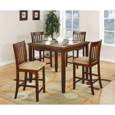 Wildon Home Unity 5 Piece Counter Height Dining Set