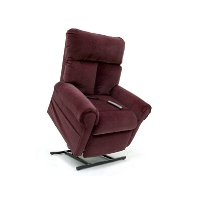 Elegance Medium 3 Position Lift Chair with Split Back Color: Marine image