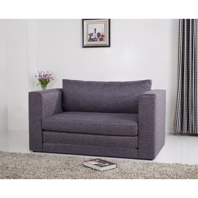 ADC-COR-CLS-NMX-GRA XQS1350 Gold Sparrow Corona Convertible Sleeper Loveseat