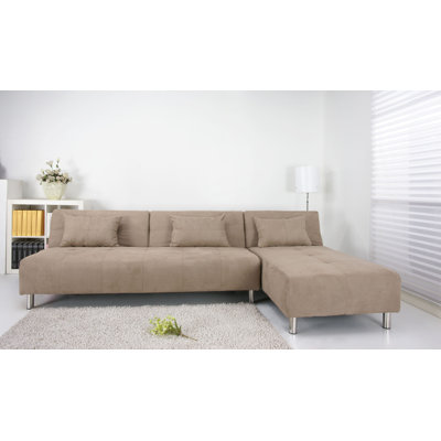 ADC-ATL-SEC-MFX-STO XQS1130 Gold Sparrow Atlanta Convertible Sectional Sofa Bed