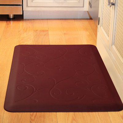 Premium Anti-Fatigue Mat Task Aid Color: Burgundy, Size: 2 H x 3 W image