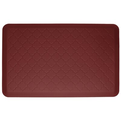 Premium Anti-Fatigue Mat Task Aid Color: Burgundy, Size: 2 H x 3 W image
