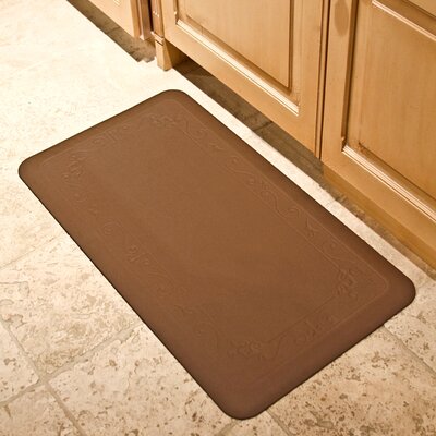 Home Anti-Fatigue Mat Task Aid Size: 36 H x 20 W, Color: Brown image