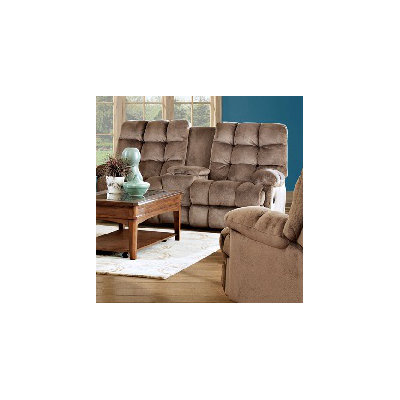 12013151938 KLF3199 Klaussner Furniture Carrigain Console Reclining Loveseat