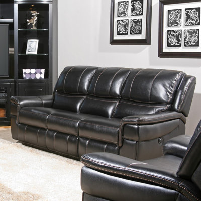 MPYT832P-BK PKR2515 Parker House Python Dual Power Reclining Sofa