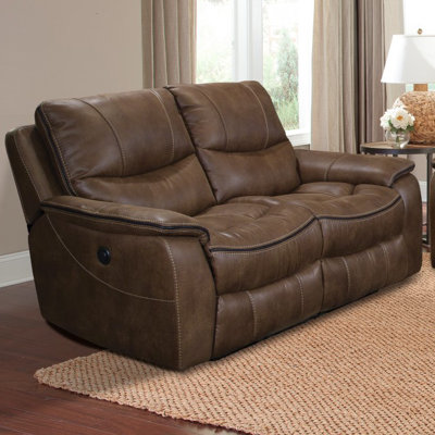 MREM822P-ST PKR2520 Parker House Remus Dual Power Reclining Loveseat