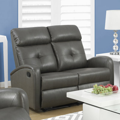 I 88GY-2 MNQ2789 Monarch Specialties Inc. Reclining Loveseat