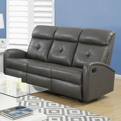 I 88GY-3 MNQ2790 Monarch Specialties Inc. Reclining Sofa
