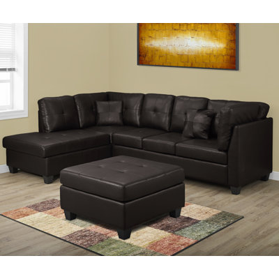Monarch Specialties Inc. I 8375BR Sofa Sectional