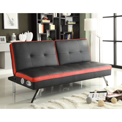 kathy ireland Home by Primo BEET-SOFY0068 Kathy Ireland Convertible Sofa