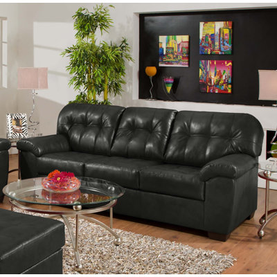 9569-03 Soho Onyx UFI2331 Simmons Upholstery Soho Sofa