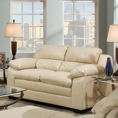 5066-02 Soho Natural UFI2388 Simmons Upholstery Soho Loveseat