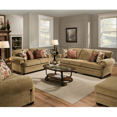 Simmons Upholstery 7530-03 Thunder Topaz Thunder Living Room Collection