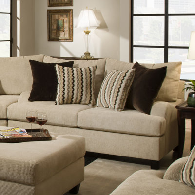 Simmons Upholstery 8520-02 Trinidad Taupe Trinidad Loveseat