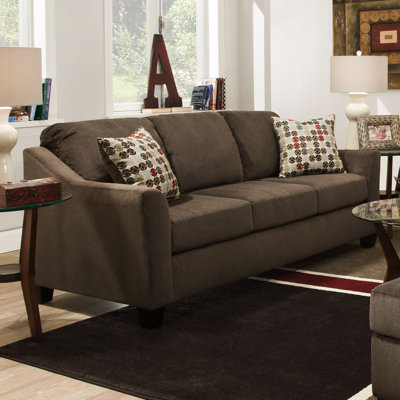 4310-04QE Cicero Mink UFI2938 Simmons Upholstery Cicero Queen Sleeper