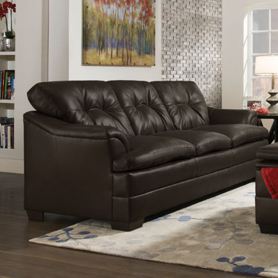 5122-03 Apollo Espresso UFI3006 Simmons Upholstery Apollo Sofa