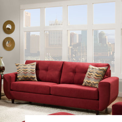 6950-03 Killington Cayenne UFI3113 Simmons Upholstery Killington Sofa