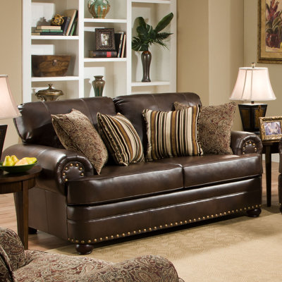 7531-02 Miracle Saddle UFI3117 Simmons Upholstery Miracle Loveseat