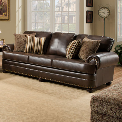 Simmons Upholstery 7531-03 Miracle Saddle Miracle Sofa