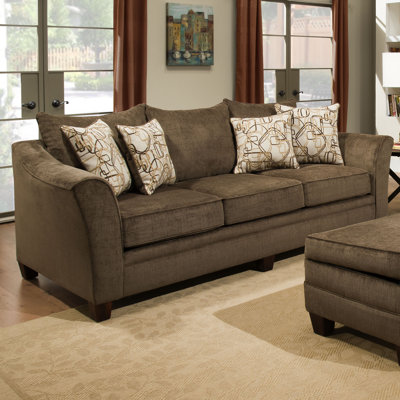 6483-03 Kalispel Mink UFI3109 Simmons Upholstery Kalispell Sofa