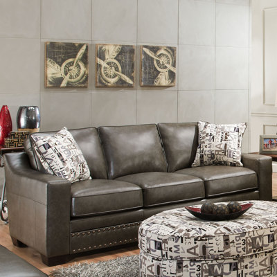 9045-03 Experience Slate UFI3127 Simmons Upholstery Experience Sofa