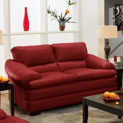 6590-02 Coach Cardinal UFI3234 Simmons Upholstery Coach Loveseat
