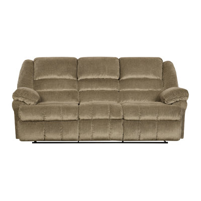 50410-65 Champion Tan UFI2652 Simmons Upholstery Champion Double Motion Sofa