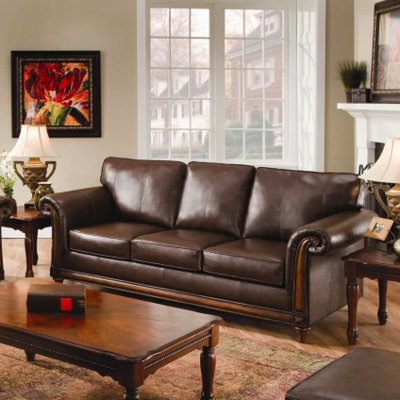 8001-04Q San Diego Coffee UFI2615 Simmons Upholstery San Diego Queen Sleeper Sofa