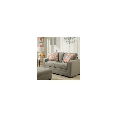 9064-04QE Miramar Ash UFI3292 Simmons Upholstery Miramar Sleeper Sofa