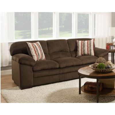 8043-03 Dover Coffee UFI3119 Simmons Upholstery Dover Sofa
