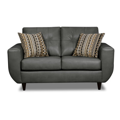 6952-02 Jamestown Seal UFI3402 Simmons Upholstery Jamestown Loveseat