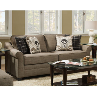 1610-04QE Seguin Driftwood Simmons Upholstery Sofas