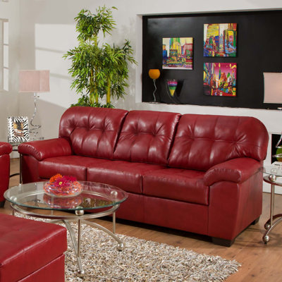 9569_Sofa UFI2440 Simmons Upholstery Cardinal Sofa