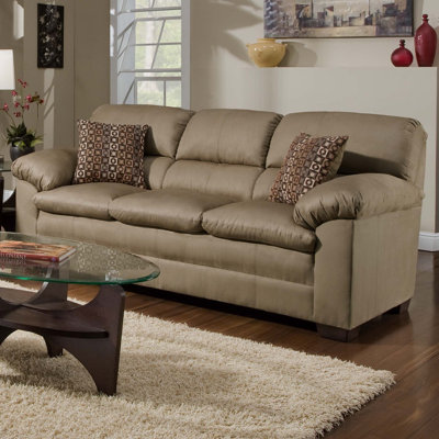 3685-03 Velocity Mineral UFI2485 Simmons Upholstery Velocity Sofa