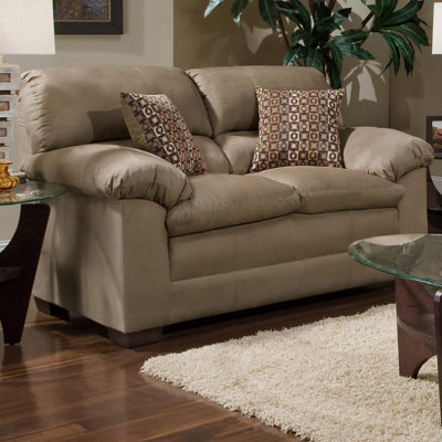 3685-02 Velocity Mineral UFI2489 Simmons Upholstery Velocity Loveseat