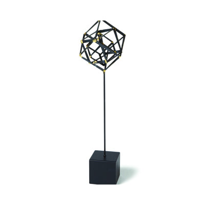 Tilted Cube Sculpture Size: Large image
