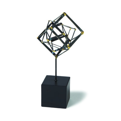 Tilted Cube Sculpture Size: Small image